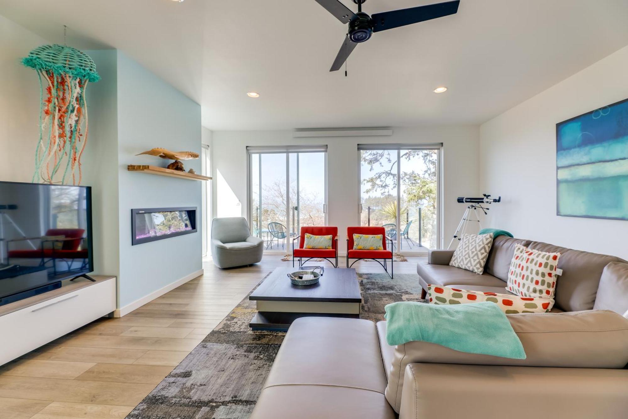 Scenic Depoe Bay Townhome With Deck Less Than 1 Mi To Parks! Exterior foto
